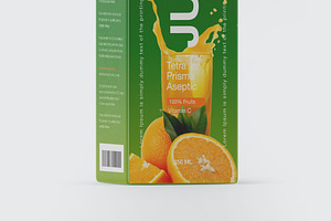 250ml Matte Juice Carton Package