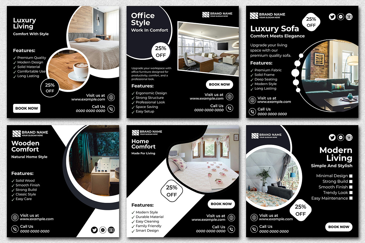 Indoor Social Media Canva Template, a Social Media Template by Mohammad Sarfaraz (Photo 7 of 10)