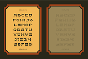 FUNDER - Vintage Handdrawn Font, a Font by Rightwheels (Thumbnail 2 of 10)