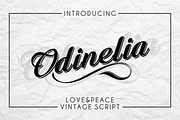 Love & Peace vintage script, a Script Font by Vintage Font Lab (Thumbnail 2 of 2)