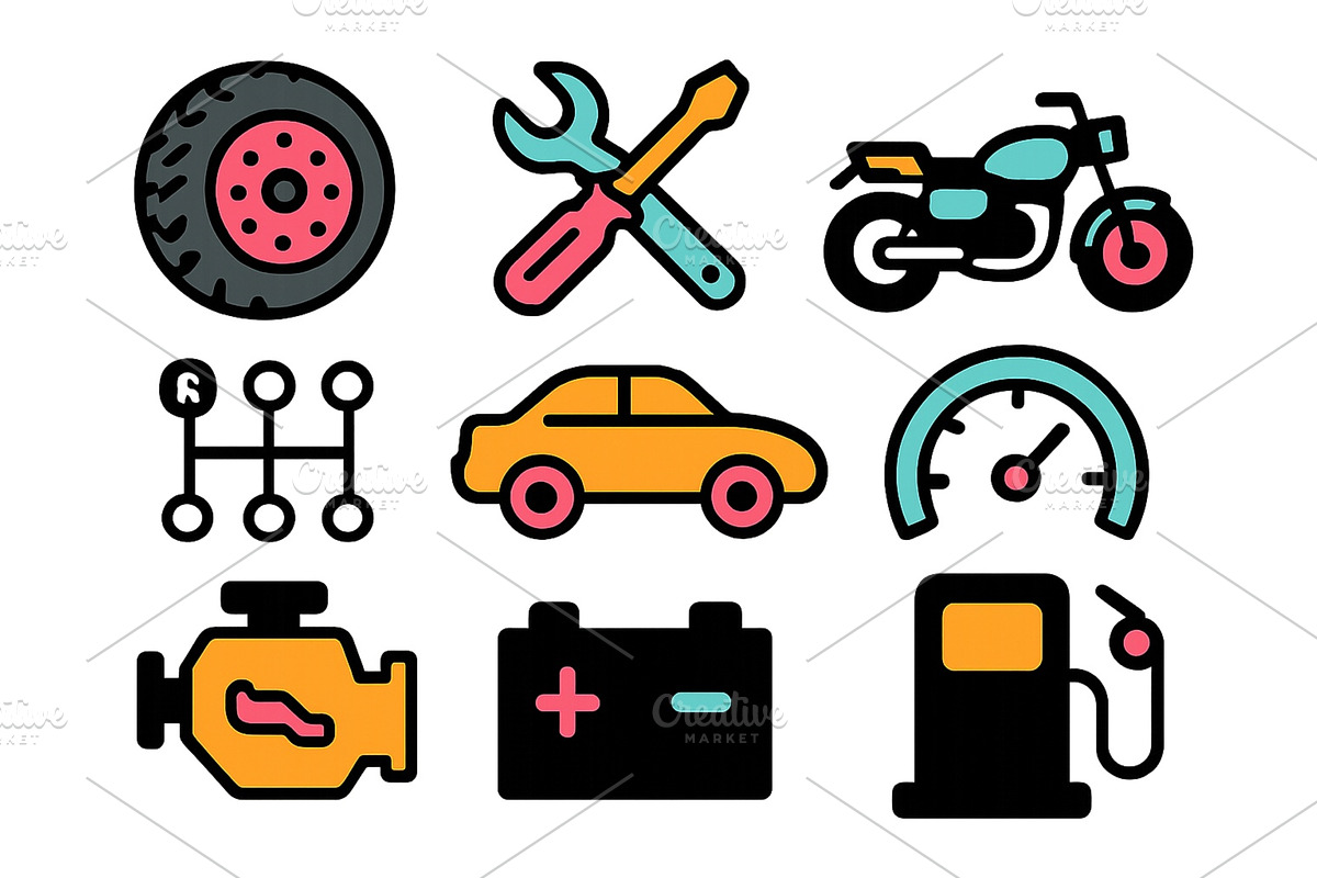 Vector illustration of automotive, an Illustration by ZinetroN