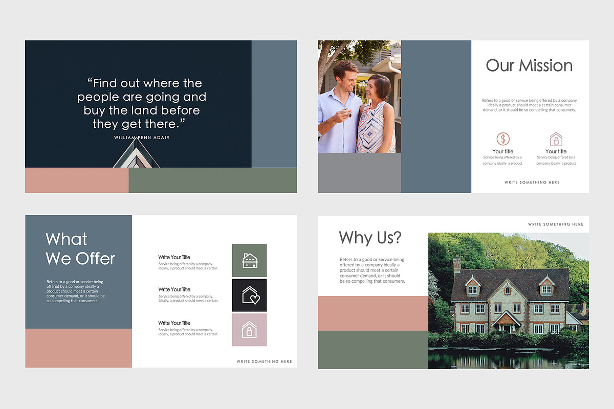 Groupex Real Estate Google Slides, a Marketing Template by slidequest (Photo 3 of 9)