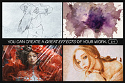 12 Photo Effect Templates, a Brushes & More by iDoodle Studio (Thumbnail 3 of 6)