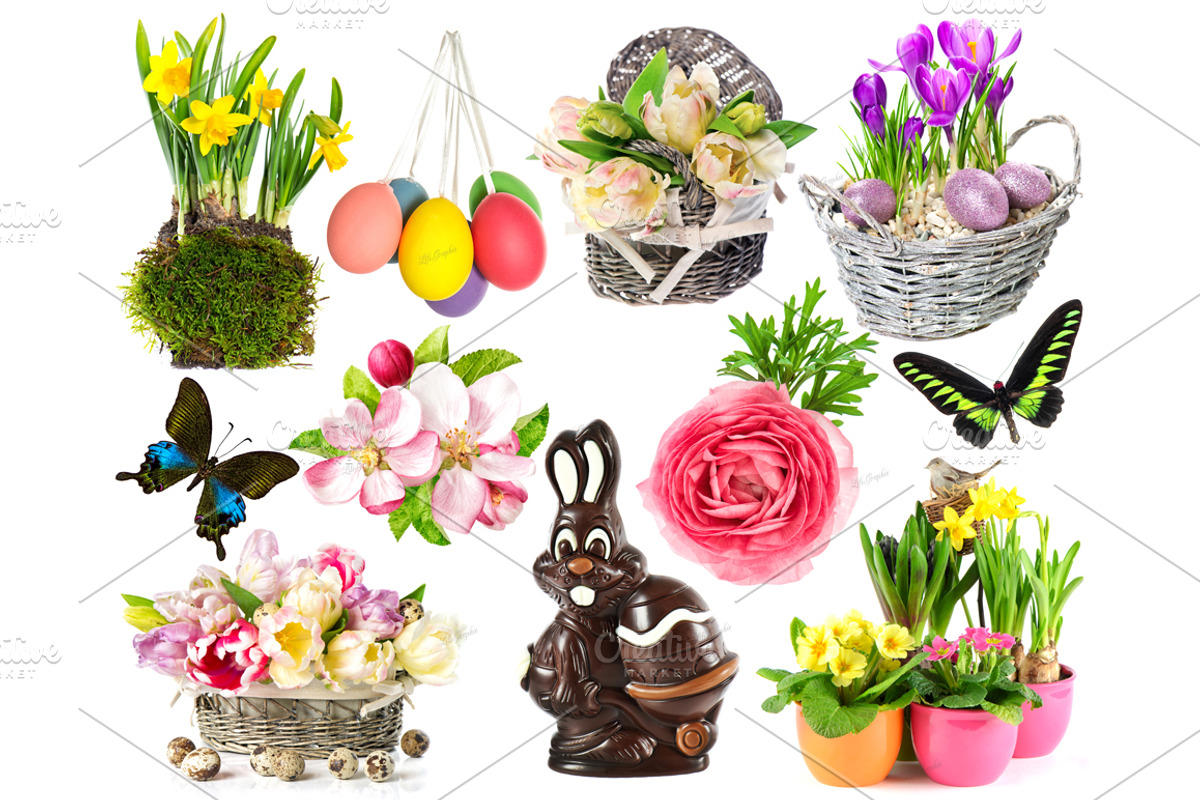 Easter objects collection, an Object Graphic by LiliGraphie