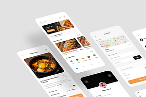 Food Deliver App UI Kit