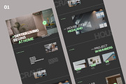 5 Figma Architecture Template, a Landing Page Template by neuwebz (Thumbnail 2 of 6)