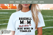 Baseball Mom Bundle | Funny baseball, a Graphic by Willow Paige Farms (Thumbnail 2 of 7)