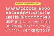 Mushbie; Fun Display Font, a Sans Serif Font by Eko Bimantara (Thumbnail 10 of 10)