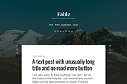 Fable tumblr theme, a Websites & App Template by Pixel Revel (Thumbnail 3 of 4)