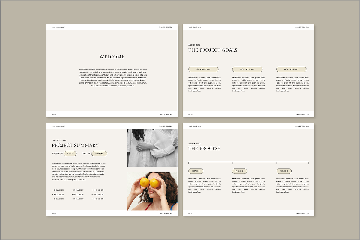 Project Proposal Template, a Presentation Template by Studio_Evergreen (Photo 6 of 10)