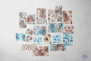 SERENITY | Watercolor ocean set, an Animal Illustration by Tanya Vollar (Thumbnail 9 of 13)