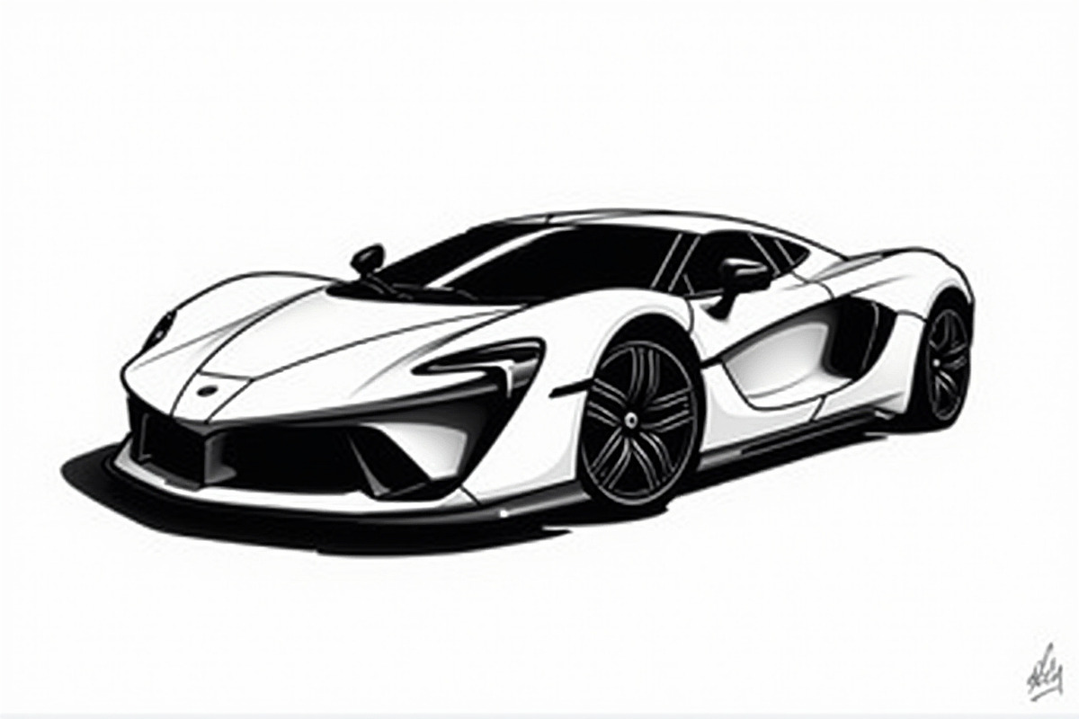 Supercar Silhouette Bundle, an Illustration by Designs_River (Photo 4 of 9)