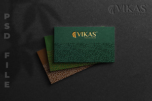 Luxury Business Card Mockup, a Product Mockup by Modaldesain