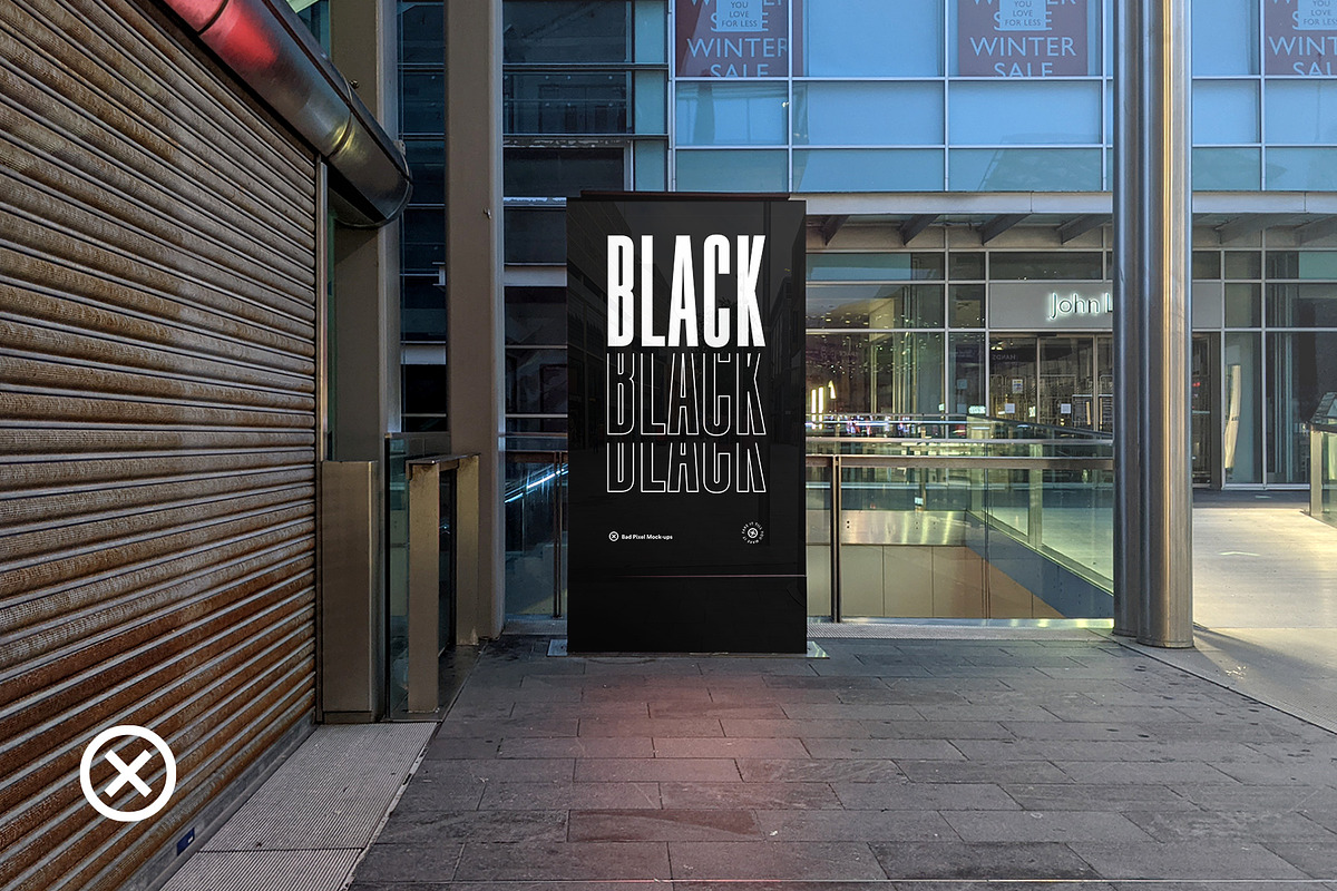 Street Digital Poster, a Print Template by Dead Pixel Mockups (Photo 3 of 4)