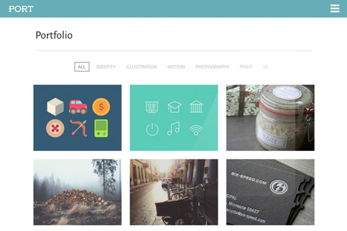 Port, a WordPress Template by ThemeTrust (Photo 2 of 4)