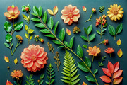 Vibrant Botanical Floral Collection, a Seasonal Illustration by StockVerse Creative (Thumbnail 4 of 4)