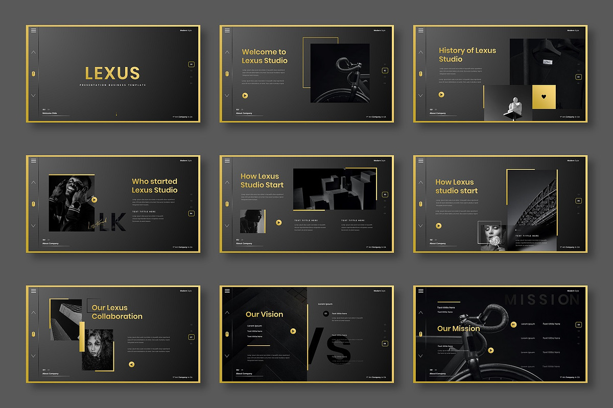 Lexus – Business Keynote Template, a Presentation Template by Dens Creative Studio (Photo 2 of 6)