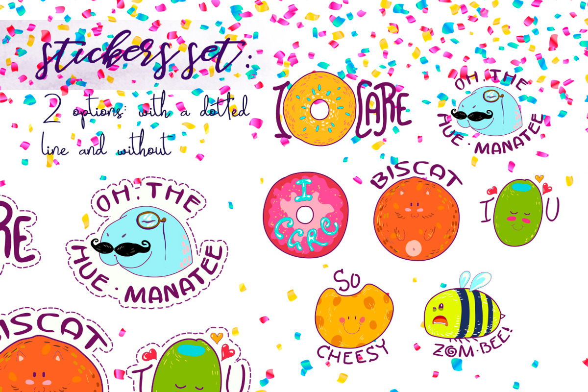 BIG Stickers pack!, an Animal Illustration by Gluiki (Photo 9 of 10)