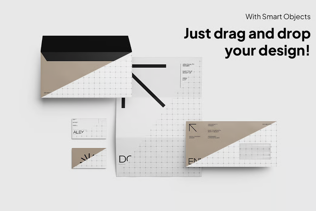 Stationery Mockup Collection, a Product Mockup by graphicsauce (Photo 4 of 4)