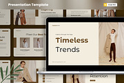 Minimalist Fashion Google Slide Temp, a Presentation Template by MtvtdArt (Thumbnail 1 of 6)