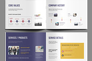 Corporate Company Profile Layout, a Brochure Template by MightyDesign (Thumbnail 4 of 8)