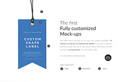 All Shape Tag Creator Mock-up, a Hoody Mockup by Apparel_Mockups (Thumbnail 2 of 4)