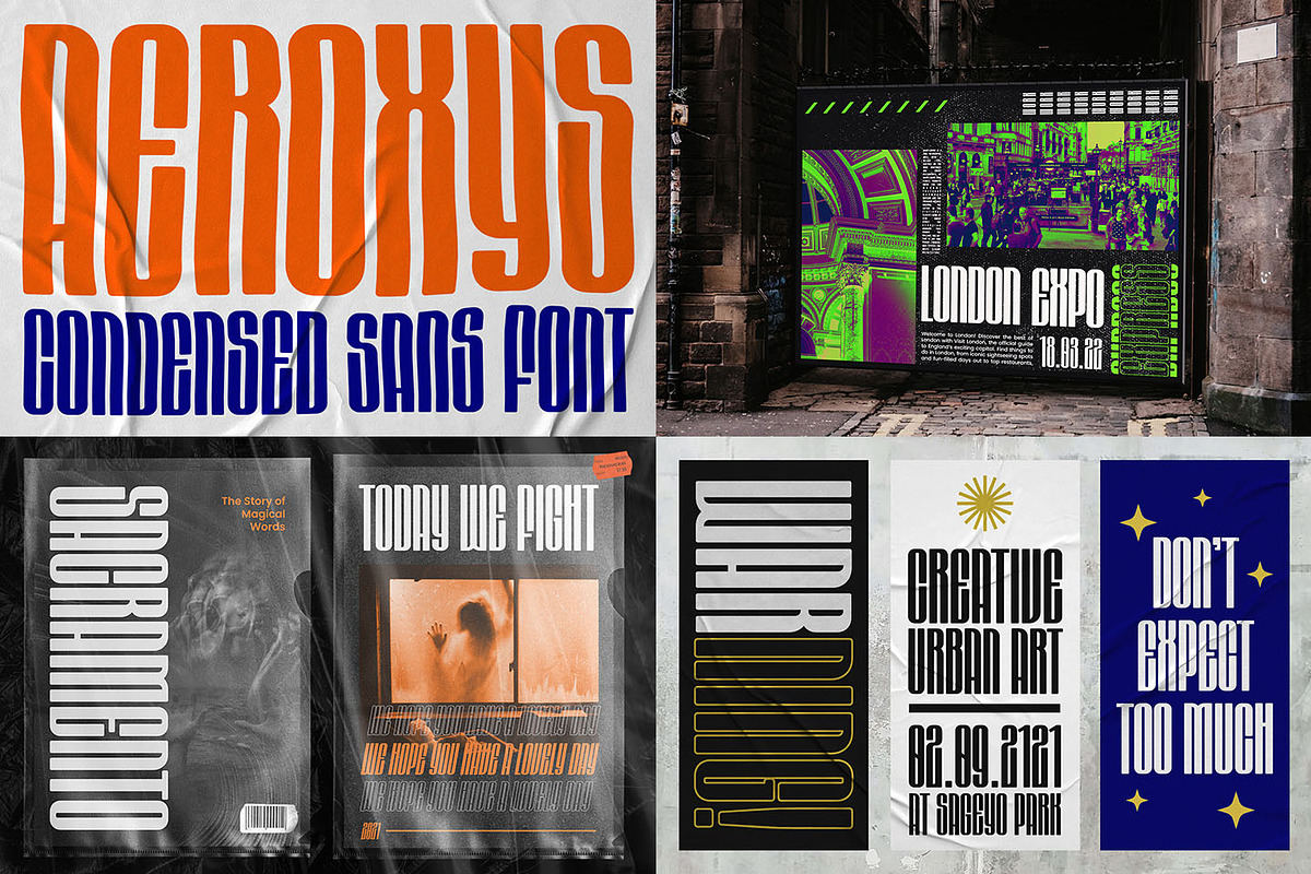 Modern Display Font Bundle - SALE, a Sans Serif Font by Kulokale (Photo 8 of 13)