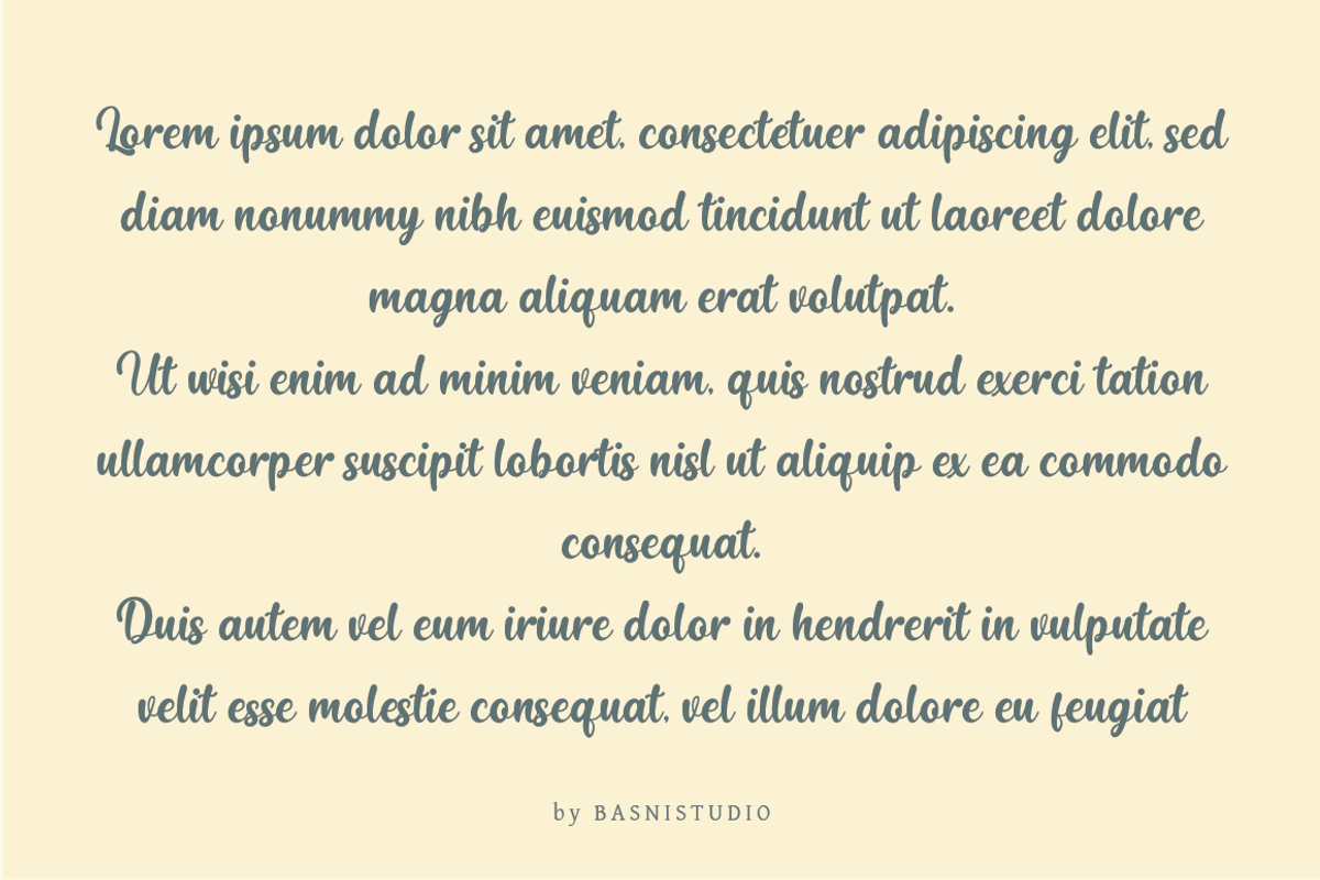 Pigaintto Handwritten Font, a Handwritten Font by Basnistudio (Photo 6 of 10)