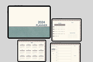 Dated 2024 Digital Planner