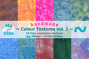 Handmade Colour Textures Volume 2, a Texture Graphic by MatildeGraphics (Thumbnail 1 of 5)
