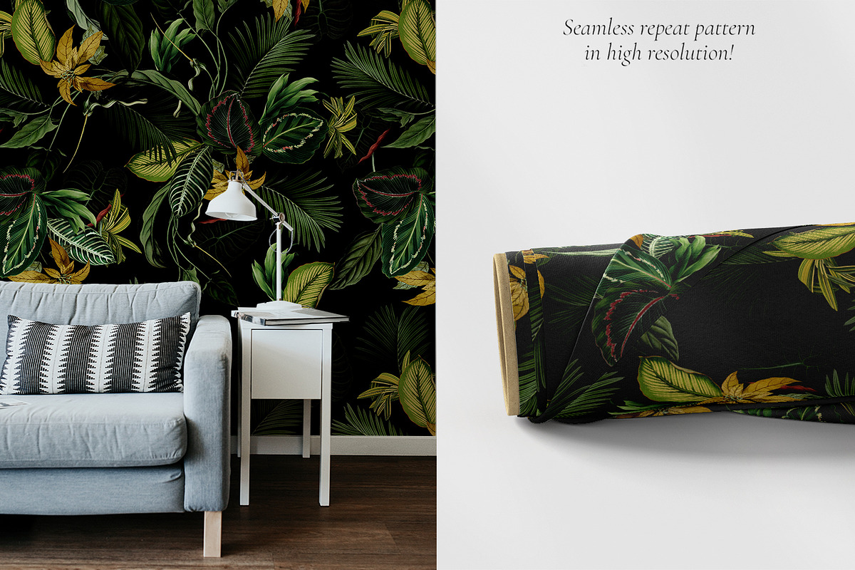 Tropical Dark, a Pattern Graphic by Luiz da Rolt Grathwohl (Photo 8 of 10)
