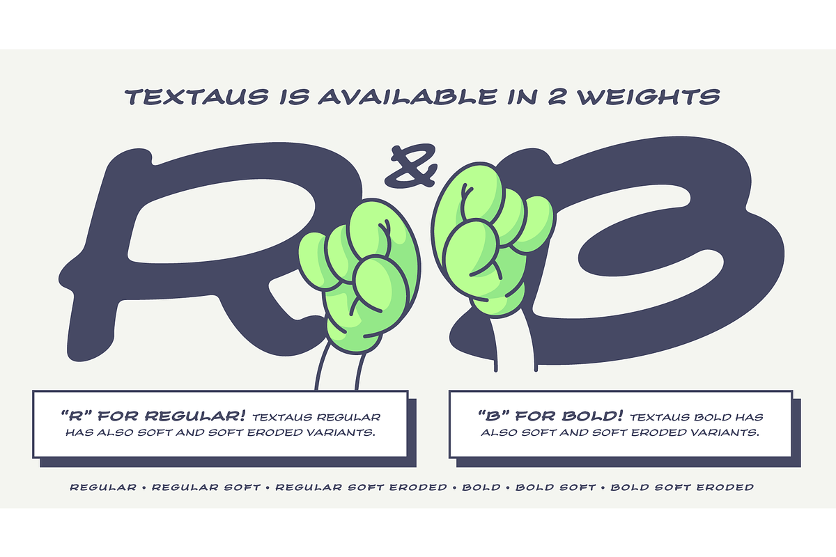 Textaus - Soft Pack, a Handwritten Font by Anfound Type (Photo 4 of 9)