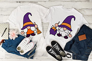 Gnomes Halloween Clipart, SVG Cricut, an Illustration by Noey smiley (Thumbnail 4 of 6)
