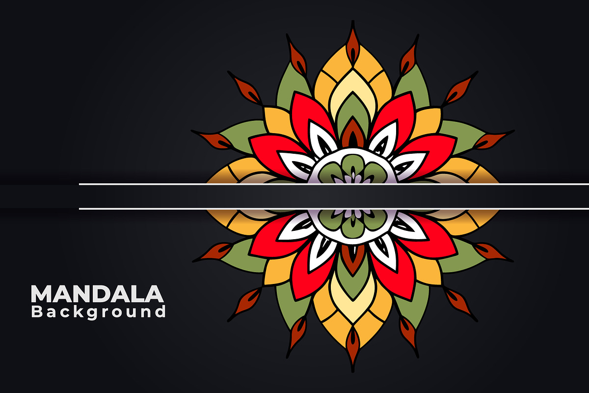 Premium Multi-Color Islamic Pattern, a Background Graphic by hkmonir (Photo 1 of 3)