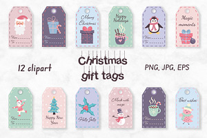 Christmas gift tags