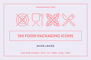 4x Packaging Icons Bundle (25% off), an Outline Icon by Made by Made (Thumbnail 4 of 22)