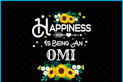 Happiness is Being an Omi Mother's, a Graphic by Creativeusart (Thumbnail 2 of 4)