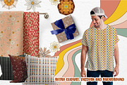 GROOVY SUMMER FLOWERS, a Pattern Graphic by Antikva17 (Thumbnail 3 of 9)