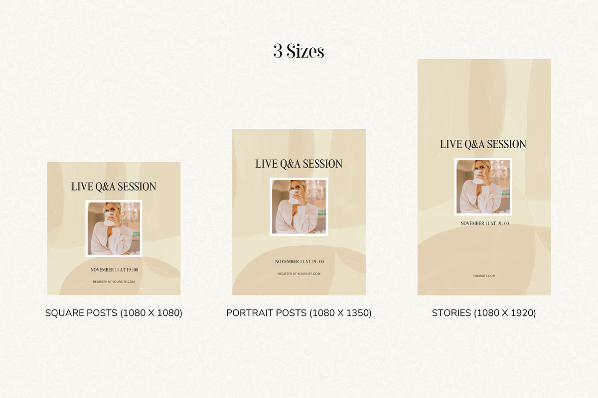 NONIE Playful Instagram Templates, a Social Media Template by Studio Mellow B (Photo 5 of 6)