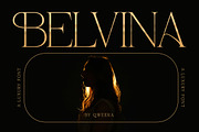 Belvina - Modern Luxury Serif Font, a Serif Font by Qweera Studio (Thumbnail 1 of 12)