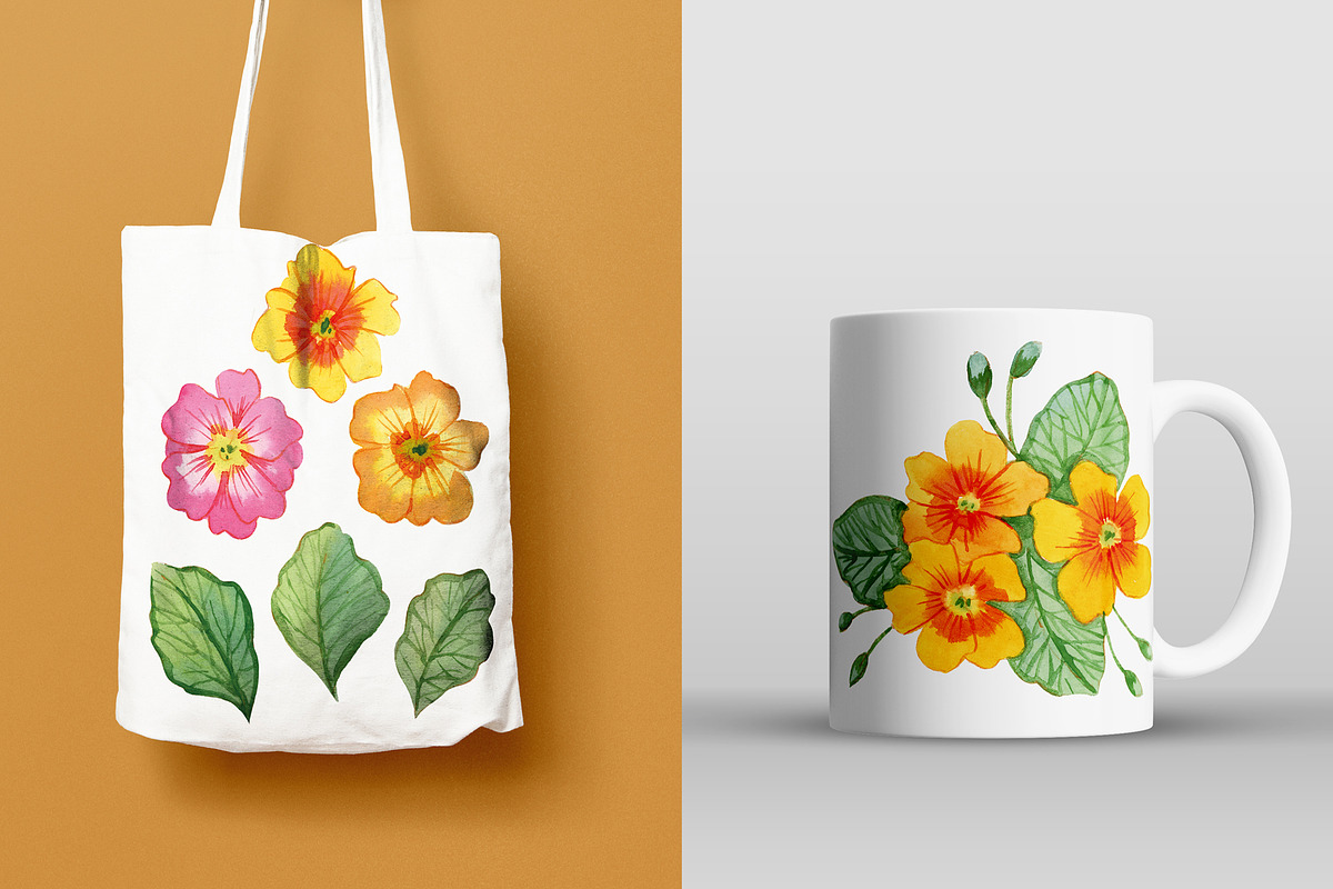 Birth Month Flowers - Primrose, a Decorative Illustration by swiejko (Photo 10 of 12)