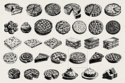280 Vintage Bakery Illustrations, a Food Illustration by Nocturnal Wolf (Thumbnail 10 of 15)