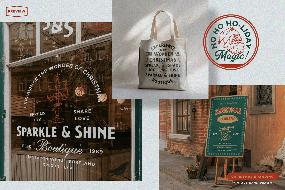 Christmas Branding, a Branding & Logo Template by Refolve Design (Photo 14 of 26)
