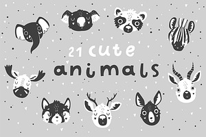 Scandi Animals Set - Vol.2 ♥