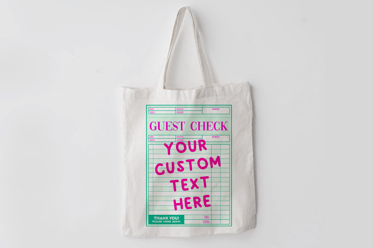 Custom Trendy Guest Check PNG Bundle preview 5