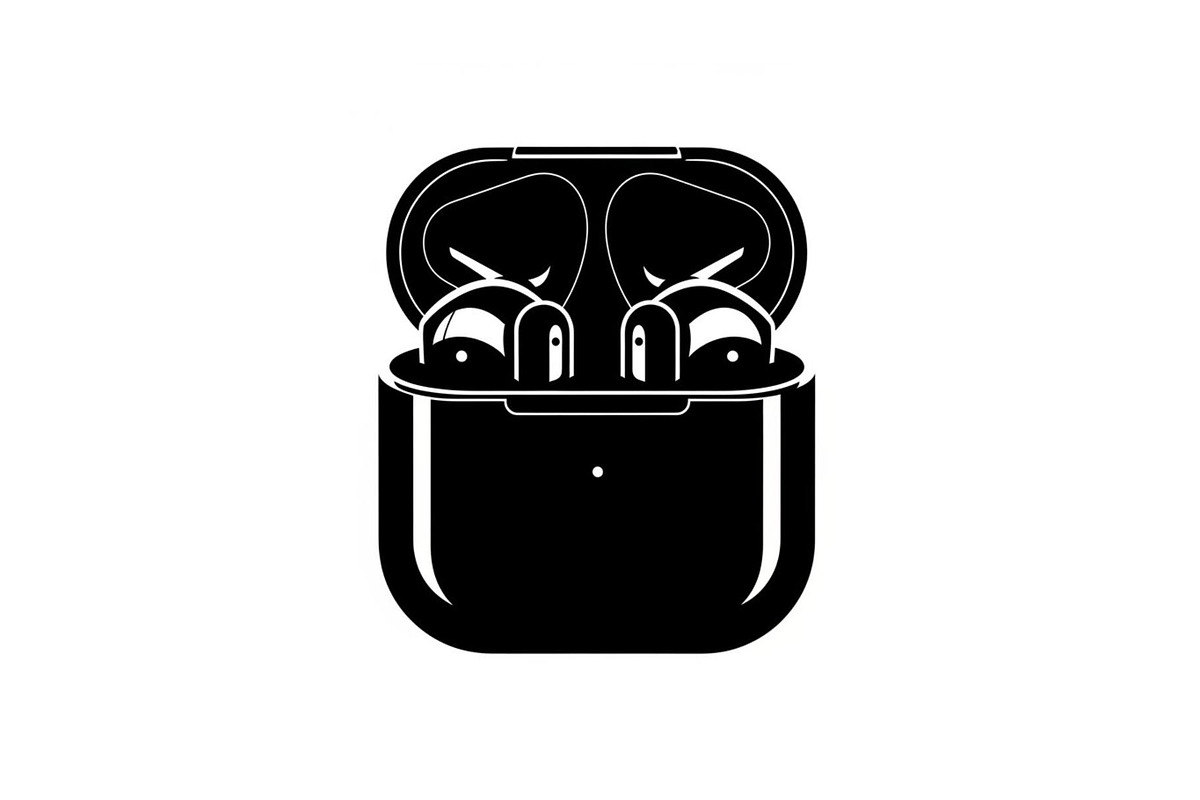 50 Wireless Earbuds Silhouette Icon, an Illustration by abu67222 (Photo 8 of 51)