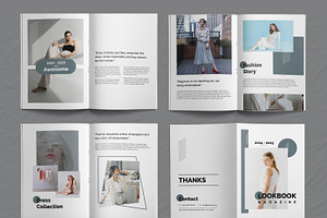 Minimal Lookbook Template