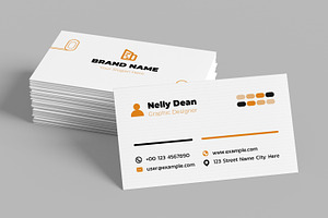 Business Card Layout, a Business Card Template by ContestDesign