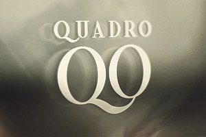 Quadro - Display Font