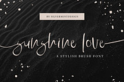 Sunshine Love, a Script Font by SilverMintDesign (Thumbnail 15 of 15)